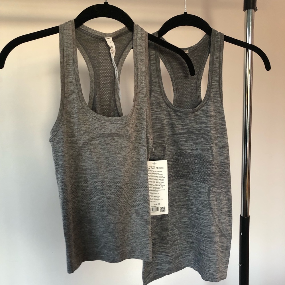ONLY THE SHORTER ONE Lululemon Athletic Tank